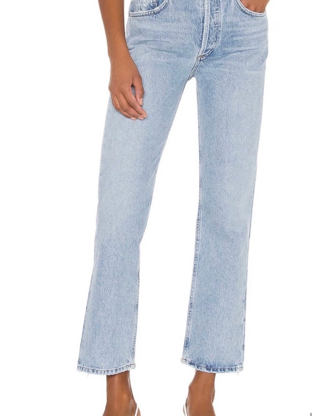 Like new - Agolde size 28 - Ripley Straight in Riptide